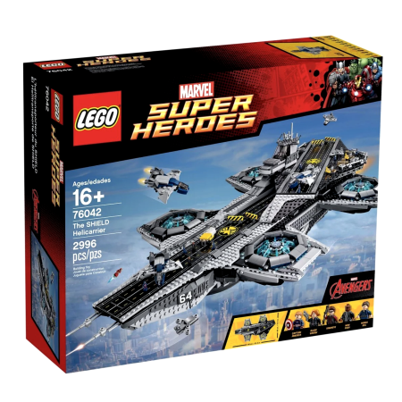 LEGO Super Heroes 76042 Lotniskowiec SHIELD Helicarrier Marvel